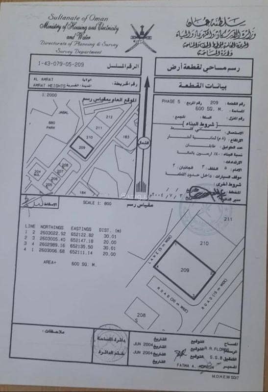 Residential Land For Sale in Al Mawaleh, Muscat