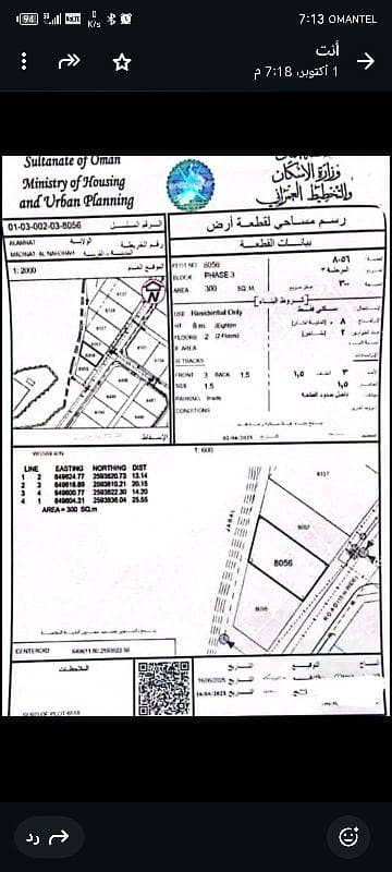 ارض سكنية  للبيع في العامرات، مسقط - أرض سكنية للبيع في الأمارات، مسقط