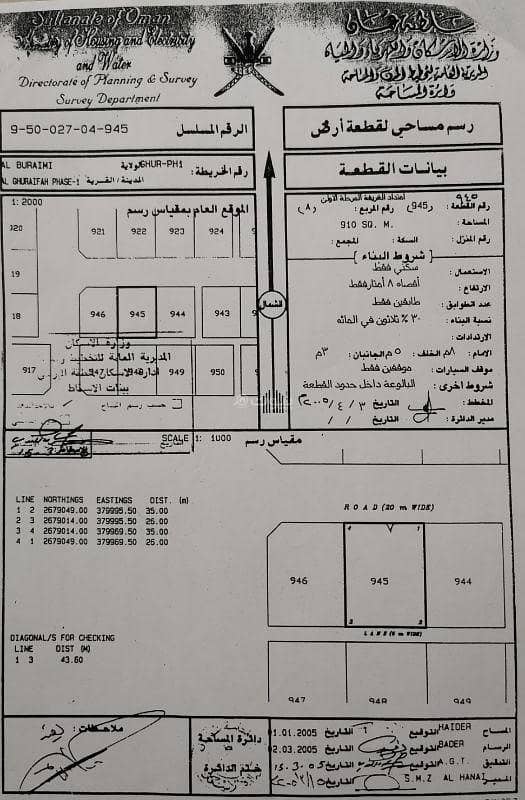 أرض سكنية للبيع في البريمي أرض سكنية للبيع في البريمي