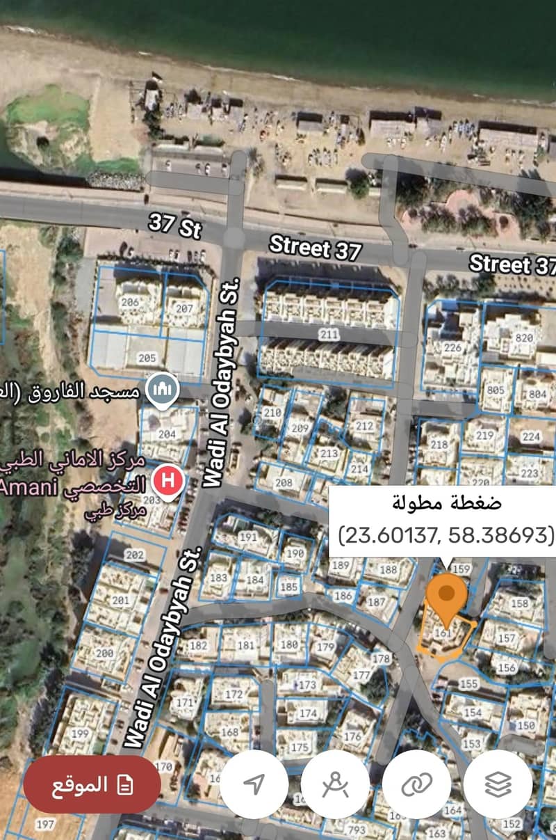 أرض سكنية للبيع في عزيبة، مسقط