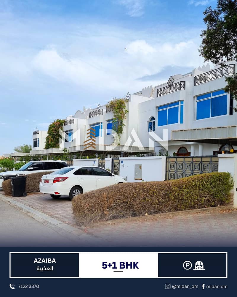 5 Bedrooms Villa For Rent Azaiba Muscat