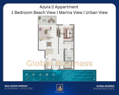 1 Bedroom Apartment for Sale in The Wave (Almouj), Muscat - 1 Bedroom Apartment For Sale The Wave (Almouj), Muscat