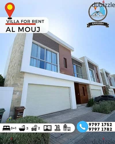 4 Bedroom Villa for Rent in The Wave (Almouj), Muscat - 4 Bedrooms Villa For Rent The Wave (Almouj) Muscat