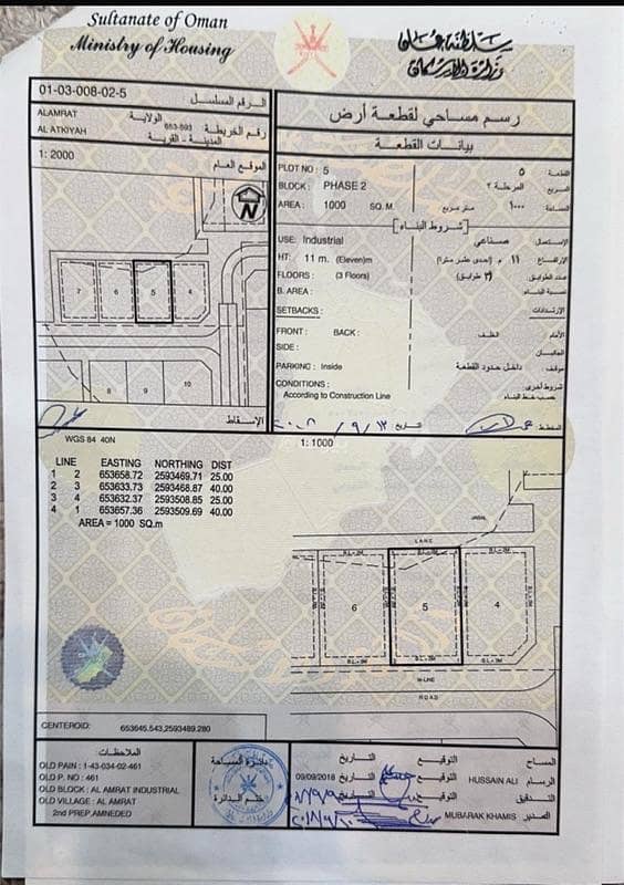 Residential Land For Rent in Al Amarat, Muscat Residential Land For Rent in Al Amarat, Muscat