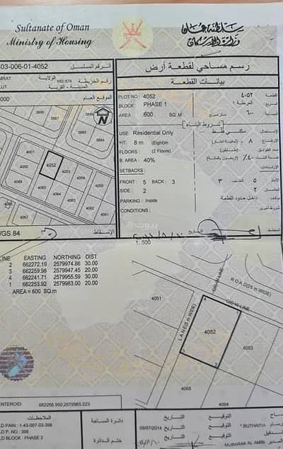 Residential Land for Sale in Muscat - Other, Muscat - Residential Land For Sale in Muscat - Other, Muscat