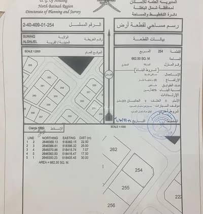 ارض سكنية  للبيع في السويق، الباطنة - أرض سكنية للبيع في السويق، الباطنة