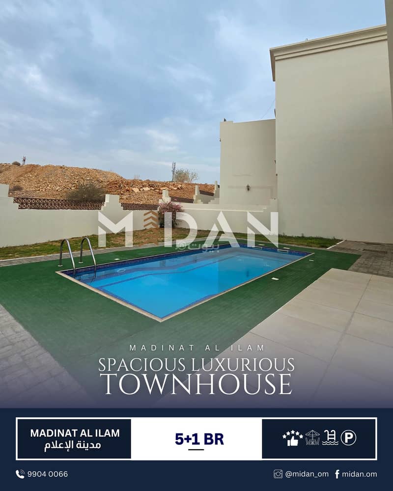 5 Bedrooms Villa For Rent Madinat As Sultan Qaboos, Muscat