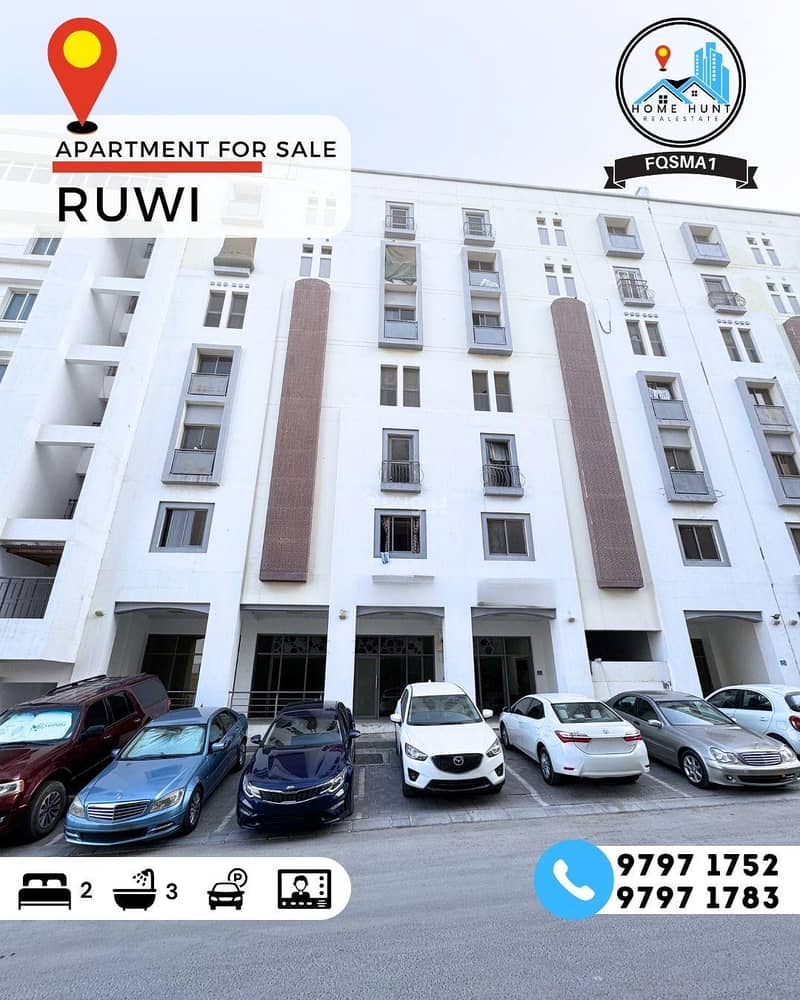 2 Bedrooms Apartment For Sale in Ruwi, Muscat 2 Bedrooms Apartment For Sale in Ruwi, Muscat