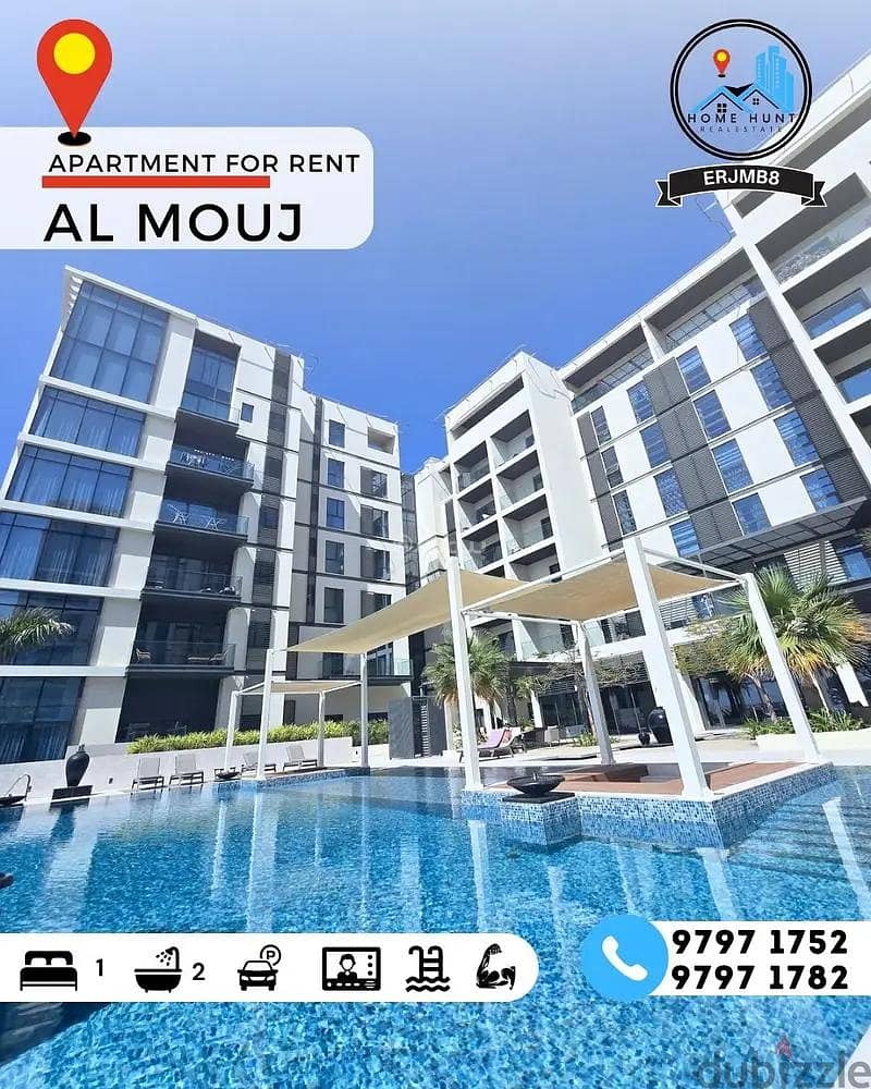 1 Bedroom Apartment For Rent The Wave (Almouj) Muscat 1 Bedroom Apartment For Rent The Wave (Almouj) Muscat