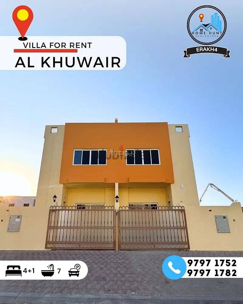 5 Bedroom Villa For Rent Al Khuwair, Muscat