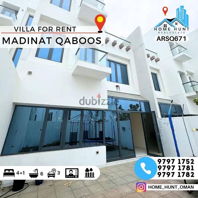 5 Bedrooms Villa For Rent Madinat As Sultan Qaboos, Muscat
