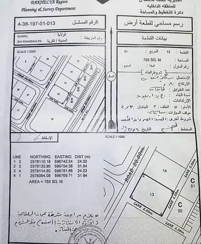 ارض سكنية  للبيع في سمائل، الداخلية - أرض سكنية للبيع في سمائل، الداخلية