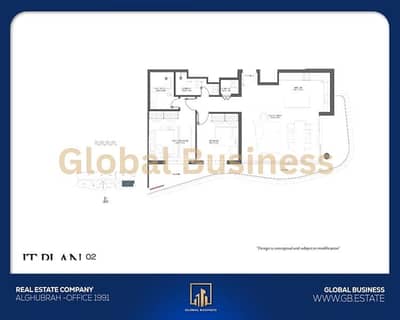شقة 2 غرفة نوم للبيع في يتي، مسقط - شقة من غرفتي نوم للبيع في يتي، مسقط