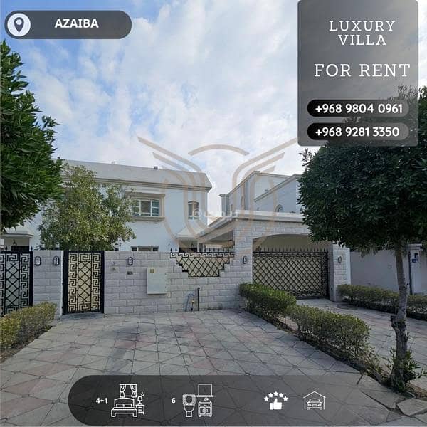 5 Bedrooms Villa For Rent in Azaiba, Muscat
