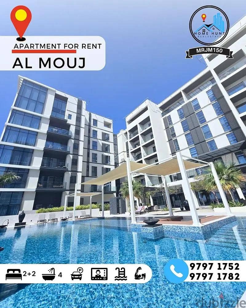 شقة مكونة من 3 غرف نوم للإيجار في الموج مسقط شقة مكونة من 3 غرف نوم للإيجار في الموج مسقط