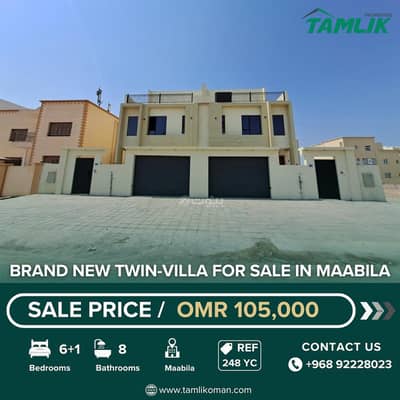 6 Bedroom Villa for Sale in Al Maabilah, Muscat - 6 Bedrooms Villa For Sale in Al Maabilah, Muscat