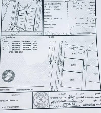 ارض سكنية  للبيع في العامرات، مسقط - أرض سكنية للبيع في العامرات، مسقط