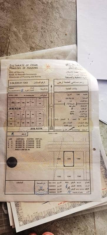 ارض سكنية  للبيع في بركاء، الباطنة - أرض سكنية للبيع في بركة، الباطنة