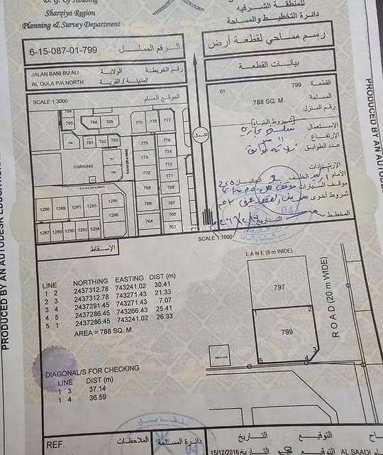 أرض سكنية للبيع في الجعلان بني بوعلي، الشرقية