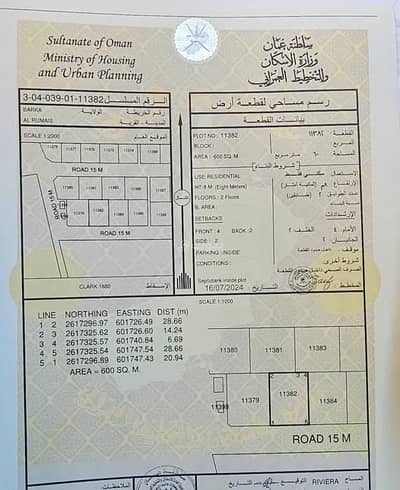 Residential Land for Sale in Saham, Al Batinah - Residential Land For Sale in Saham, Al Batinah