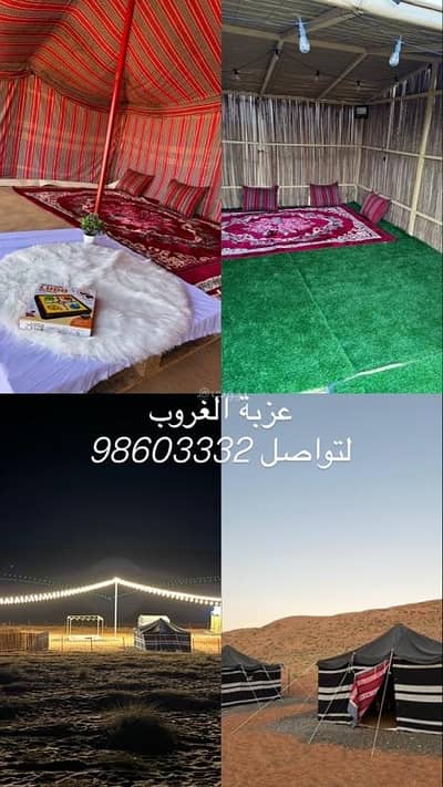 2 Bedroom Chalet for Rent in Bidiya, Al Sharqiya - 2 Bedrooms Chalet For Rent in Bidiya, Al Sharqiya