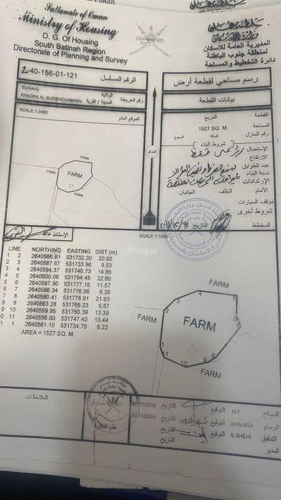 ارض سكنية  للبيع في السويق، الباطنة - أرض سكنية للبيع في السويق، الباطنة
