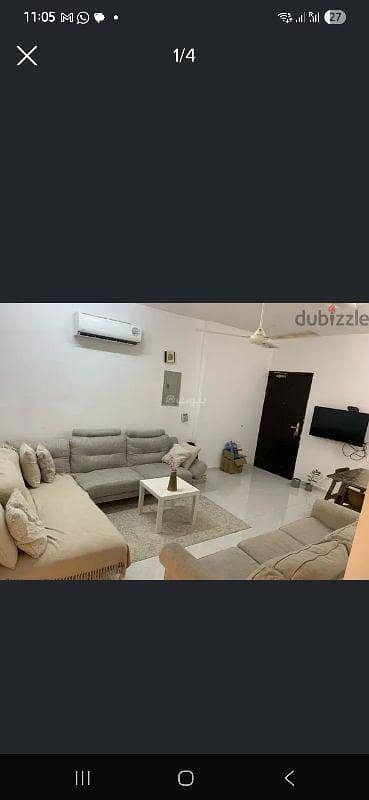 شقة مكونة من غرفتي نوم للإيجار في المعابل، مسقط