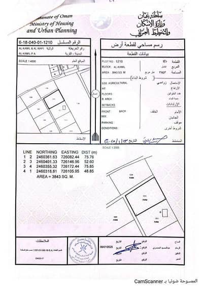 ارض سكنية  للايجار في الكامل و الوافي، الشرقية - أرض سكنية للإيجار في الكامل والوافي، الشرقية