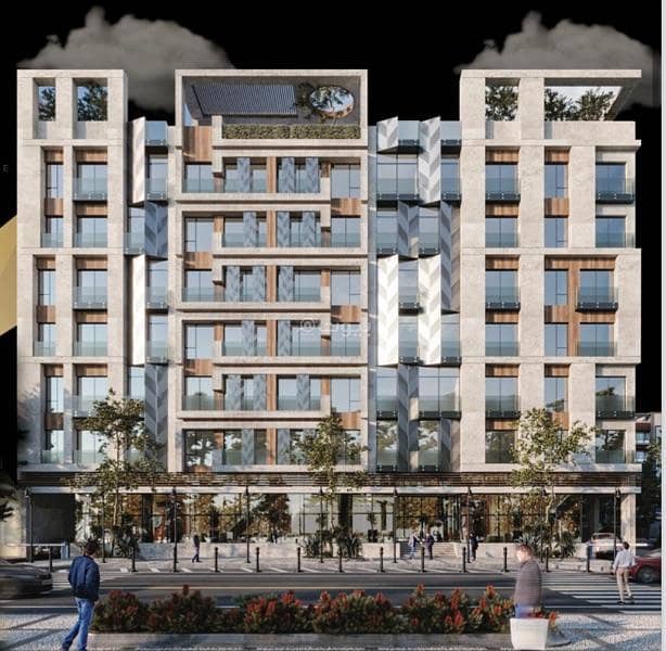 شقة تتكون من غرفتي نوم للبيع في البوشرة، مسقط شقة تتكون من غرفتي نوم للبيع في البوشرة، مسقط