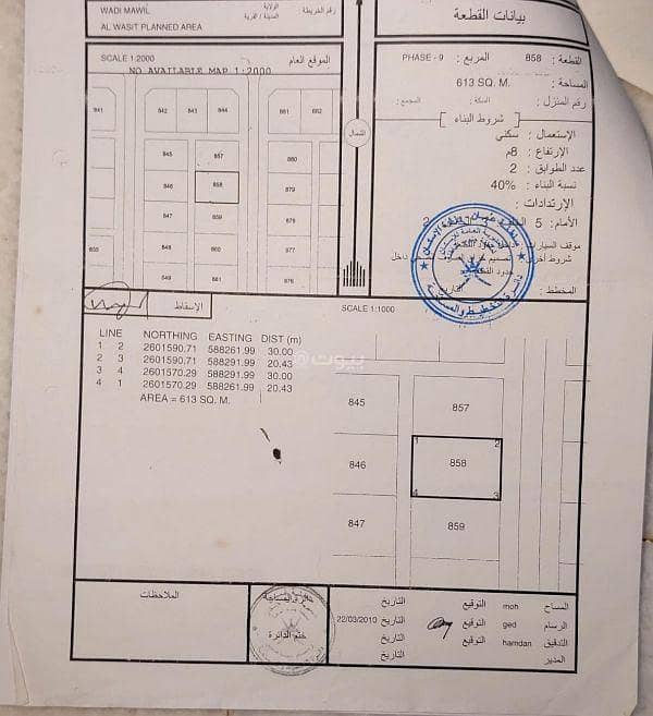 أرض سكنية للبيع في وادي المعاول، الباطنة أرض سكنية للبيع في وادي المعاول، الباطنة