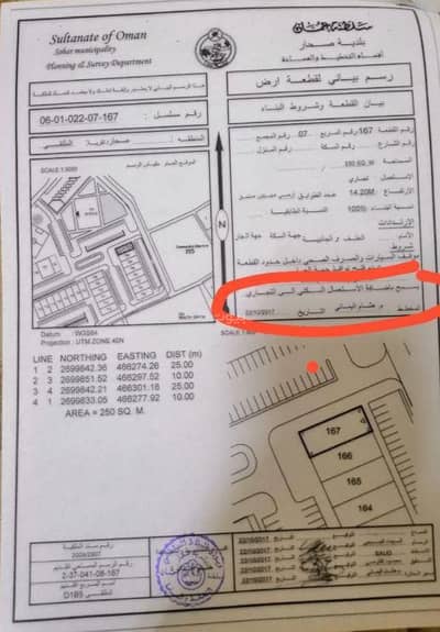 ارض سكنية  للبيع في صحار، الباطنة - أرض سكنية للبيع في صحار، الباطنة