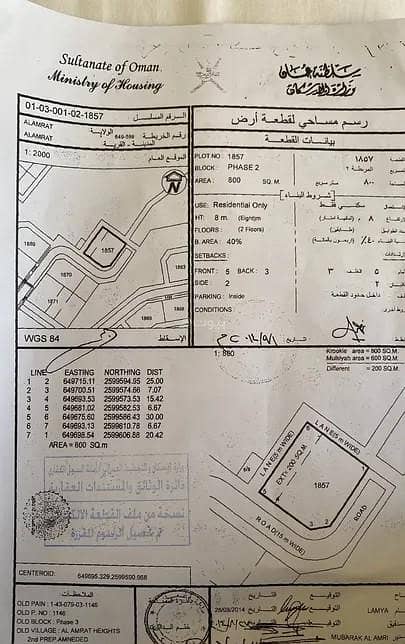 شقة مكونة من غرفتي نوم للبيع في العمارات، مسقط شقة مكونة من غرفتي نوم للبيع في العمارات، مسقط
