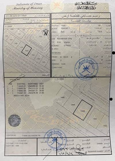 ارض سكنية  للبيع في صور، الشرقية - أرض سكنية للبيع في صور، الشرقية