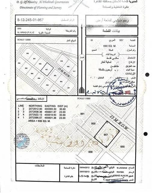 Residential Land For Sale in Ibri, Al Dhahirah Residential Land For Sale in Ibri, Al Dhahirah