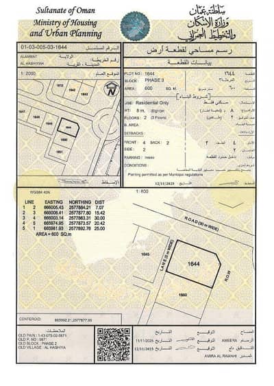 ارض سكنية  للبيع في العامرات، مسقط - أرض سكنية للبيع في العمارات، مسقط