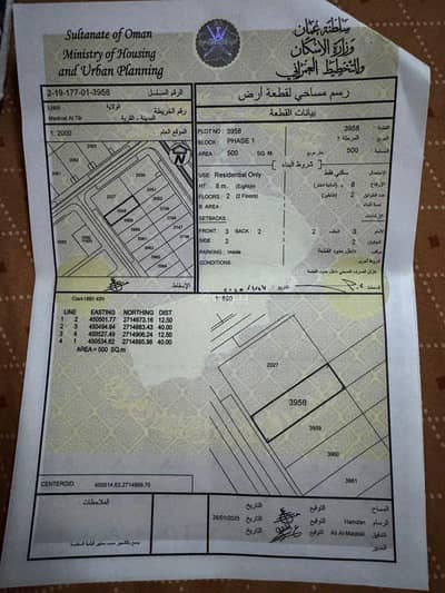 Residential Land for Sale in Liwa, Al Batinah - Residential Land for Sale in Liwa, Al Batinah