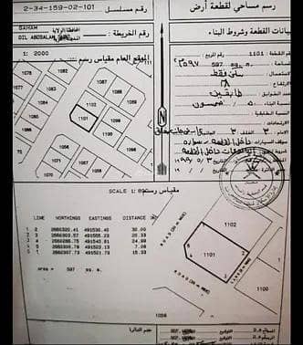 Residential Land for Sale in Saham, Al Batinah - Residential Land For Sale in Saham, Al Batinah