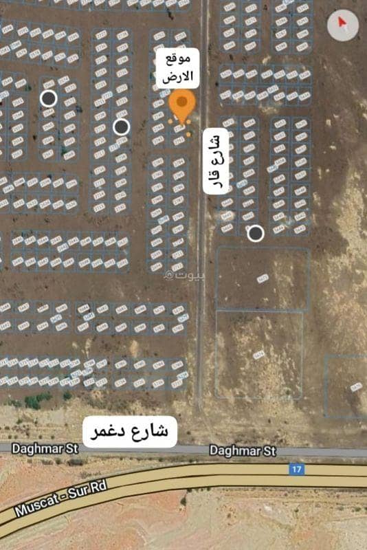 أرض سكنية للبيع في السويق، الباطنة