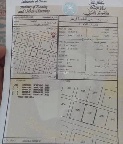 Residential Land for Sale in Sohar, Al Batinah - Residential Land For Sale in Sohar, Al Batinah