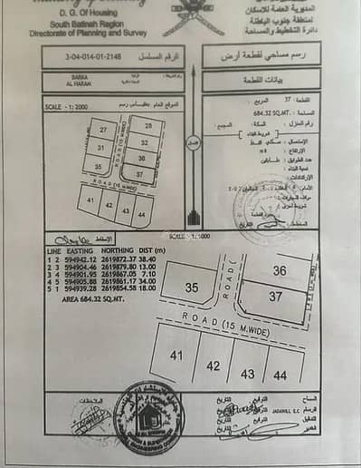 Residential Land for Sale in Barka, Al Batinah - Residential Land For Sale in Barka, Al Batinah