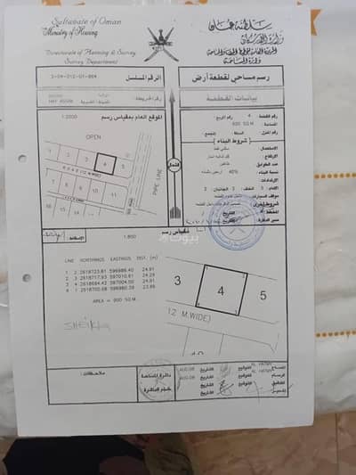 Residential Land for Sale in Barka, Al Batinah - Residential Land For Sale in Barka, Al Batinah