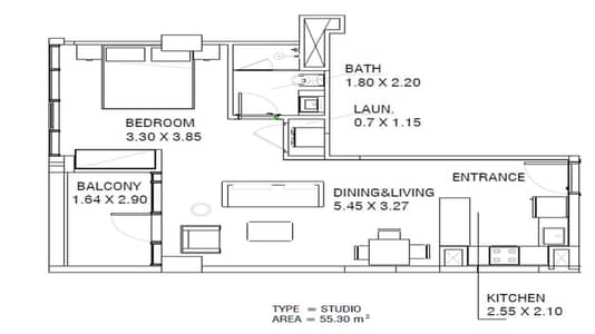 Studio for Sale in Sultan Haitham City, Muscat - 1 Bedroom Apartment For Sale in Sultan Haitham City, Muscat