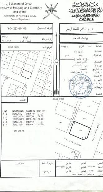 Residential Land for Sale in Barka, Al Batinah - Residential Land For Sale in Barka, Al Batinah