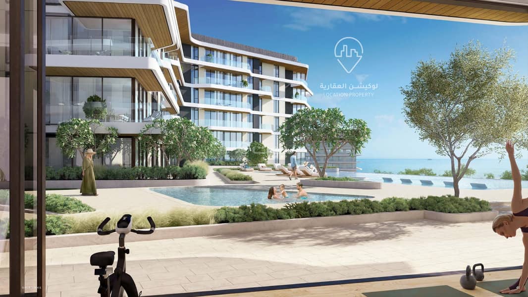 شقة من غرفة نوم واحدة للبيع في الموج (ذا ويف) مسقط شقة من غرفة نوم واحدة للبيع في الموج (ذا ويف) مسقط