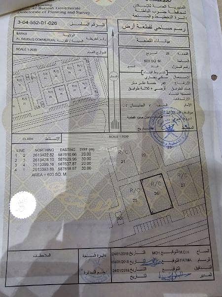 Residential Land For Sale in Barka, Al Batinah Residential Land For Sale in Barka, Al Batinah