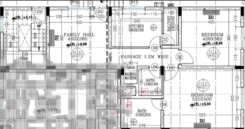 شقة من غرفتين للإيجار في الأمْرَات، مسقط شقة من غرفتين للإيجار في الأمْرَات، مسقط