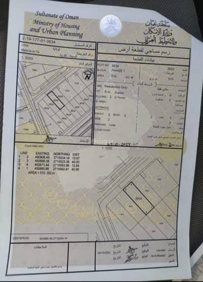 Residential Land for Sale in Liwa, Al Batinah - Residential Land For Sale in Liwa, Al Batinah