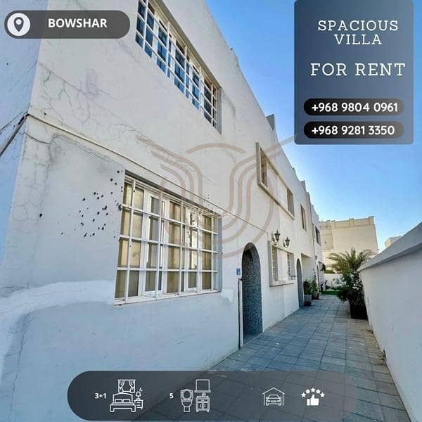 4 Bedrooms Villa For Rent Bosher, Muscat