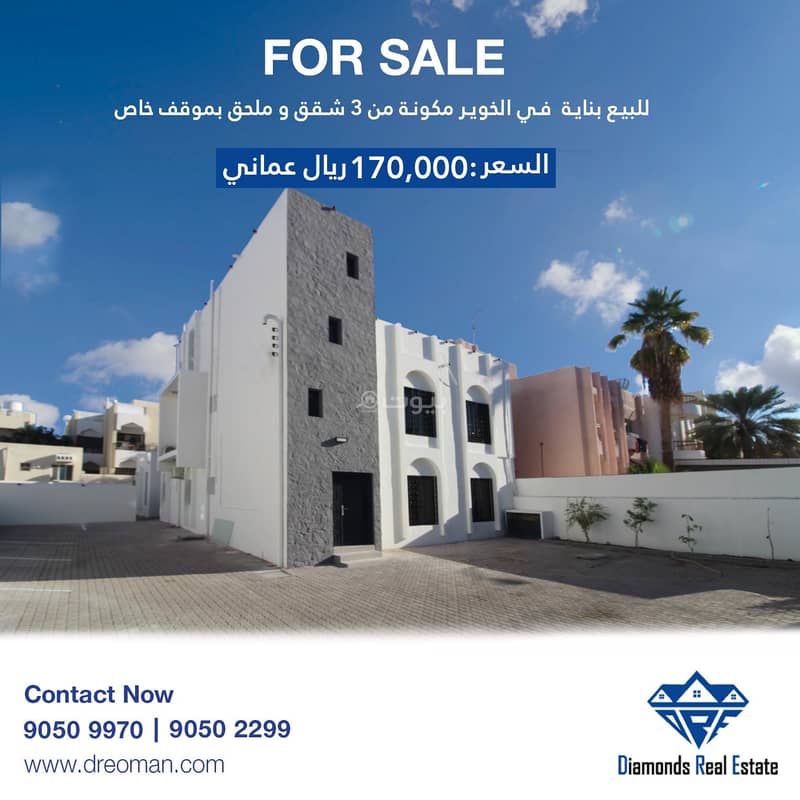 مبنى تجاري للبيع في الخوير، مسقط مبنى تجاري للبيع في الخوير، مسقط