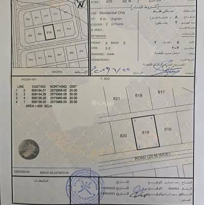 ارض سكنية  للبيع في سمائل، الداخلية - أرض سكنية للبيع في سُمَيْل، الداخلية